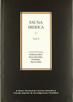 FAUNA IBÉRICA. VOL. 5. COLEOPTERA:  *