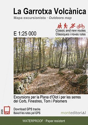 LA GARROTXA VOLCÀNICA 1:25.000