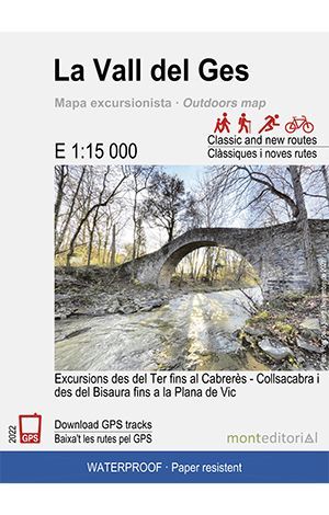 LA VALL DEL GES. SERRES DE CURULL I BELLMUNT  1:15,000