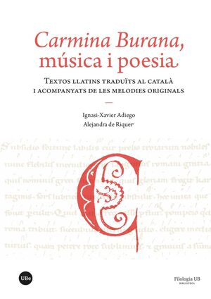 CARMINA BURANA, MÚSICA I POESIA *