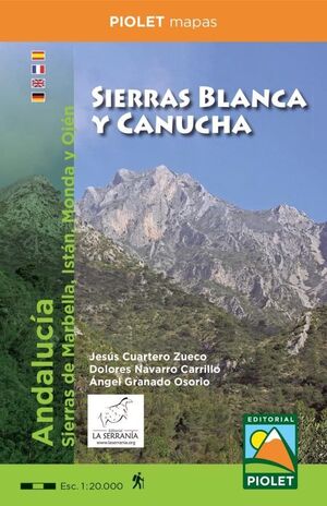 SIERRAS BLANCA Y CANUCHA.  1:20.000