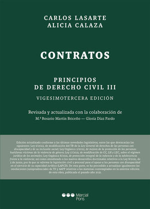 PRINCIPIOS DE DERECHO CIVIL, TOMO III:   23ª ED. *