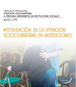 INTERVENCIÓN EN LA ATENCIÓN SOCIOSANITARIA EN INSTITUCIONES *