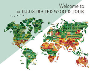 WELCOME TO AN ILLUSTRATED WORLD TOUR *
