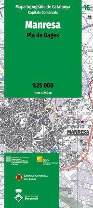 16 MANRESA. CAPITALS COMARCALS 1:25.000