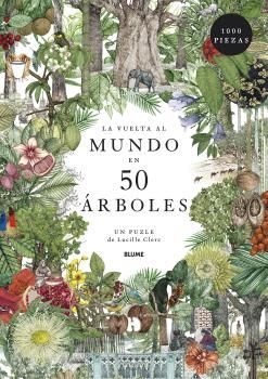 VUELTA AL MUNDO EN 50 ÁRBOLES. PUZLE 1000 PIEZAS *