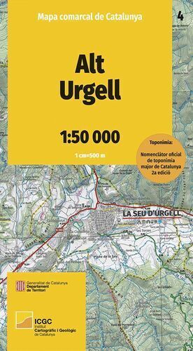 4 ALT URGELL 1:50,000