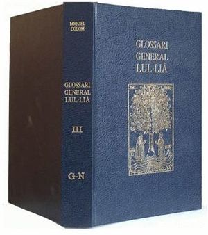 GLOSSARI GENERAL LUL LIÀ, 5 VOLS. *