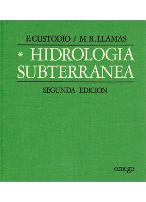 HIDROLOGIA SUBTERRANEA TOMO I *