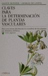 CLAVES PARA LA DETERMINACION PLANTAS VASCULARES *