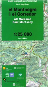 69 EL MONTNEGRE I EL CORREDOR 1:25.000