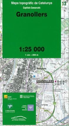 13 GRANOLLERS  1:25.000 *