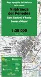 40 VILAFRANCA DEL PENEDÈS 1:25.000  *