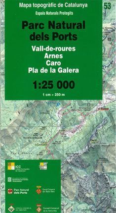 53 PARC NATURAL DELS PORTS 1:25.000