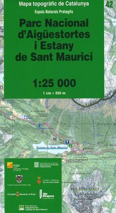 42 PARC NACIONAL D'AIGUESTORTES I ESTANY DE SANT MAURICI 1:25.000 *