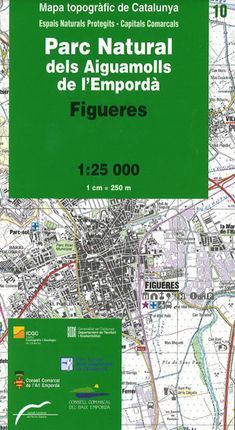 10 PARC NATURAL DELS AIGUAMOLLS DE L'EMPORDÀ 1:25.000