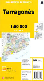 36 TARRAGONÈS 1:50.000
