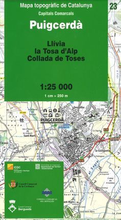 23 PUIGCERDA 1:25.000  *