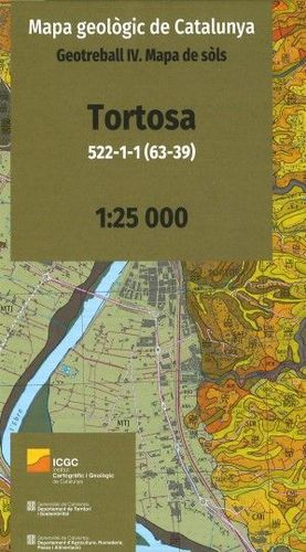 MAPA GEOLÒGIC DE CATALUNYA. GEOTREBALL IV: TORTOSA 522-1-1 (63-39) *