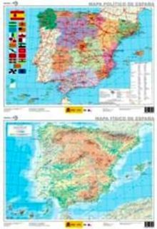 MAPA FÍSICO-POLÍTICO DE ESPAÑA. 1:3.000.000