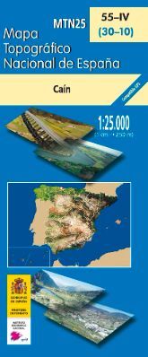 55-IV CAÍN  1:25,000 (POR ENCARGO 1 SEM. APROX.) *