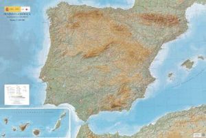 PENÍNSULA IBÉRICA, BALEARES Y CANARIAS, E 1:1.250.000