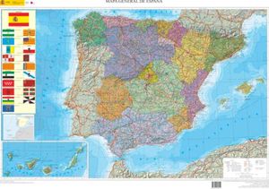 MAPA GENERAL ESPAÑA AUTONOMICO 1:2000000 *