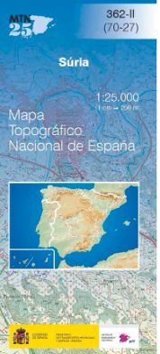 362-II SÚRIA 1:25,000 * (POR ENCARGO 1 SEM.)