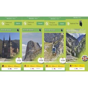 PARQUE NACIONAL DE PICOS DE EUROPA 1:25.000 (3 MAPAS+ GUÍA) *