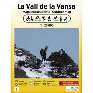 LA VALL DE LA VANSA.  E.1:25,000