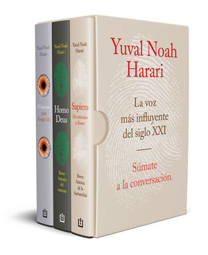 ESTUCHE HARARI (CONTIENE: SAPIENS  21 LECCIONES PARA EL SIGLO XXI  HOMO DEUS) *