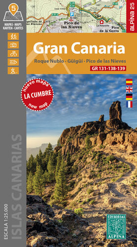 GRAN CANARIA (5 MAPAS) 1:25,000