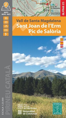 SANT JOAN DE L'ERM - PIC DE SALORIA 1:25,000