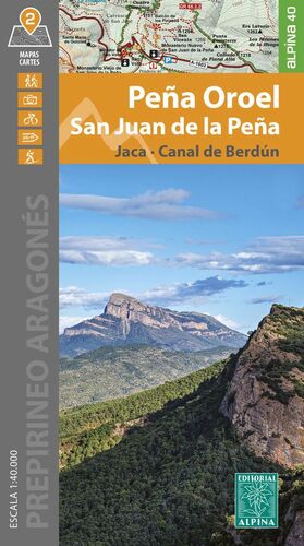 PEÑA OROEL - SAN JUAN DE LA PEÑA 1:40,000