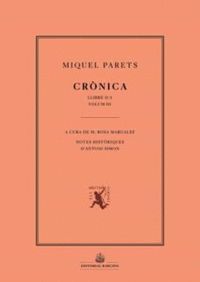 CRÒNICA. VOLUM III *