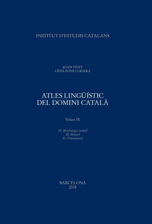 ATLES LINGÜÍSTIC DEL DOMINI CATALÀ. VOL. 4 *