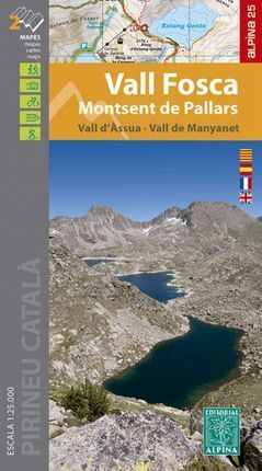 VALL FOSCA - MONTSENT DE PALLARS 1:25.000 (2 MAPES)