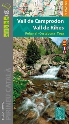 VALL DE CAMPRODON ; VALL DE RIBES  1:50.000