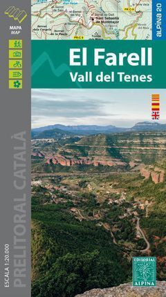 EL FARELL - VALL DEL TENES 1:20.000