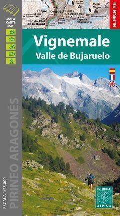 VIGNEMALE - VALLE DE BUJARUELO  1:25.000