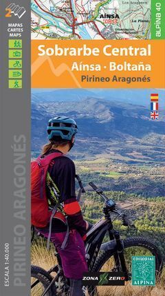SOBRARBE CENTRAL -  AINSA - BOLTAÑA 1:40.000 (2 MAPAS)