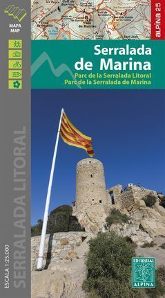 SERRALADA DE MARINA 1:25.000