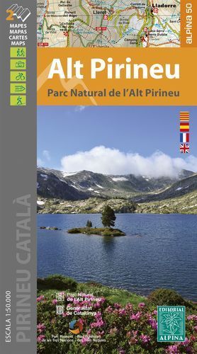 ALT PIRINEU  2 MAPES 1:50.000