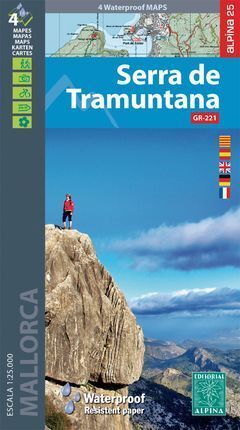 SERRA DE TRAMUNTANA [4 MAPES] 1:25.000