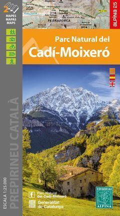 PARC NATURAL DEL CADI-MOIXERO,  1:25.000 [2 MAPES]