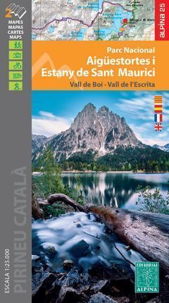 PARC NACIONAL AIGUESTORTES I ESTANY DE SANT MAURICI 1:25,000