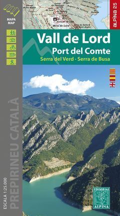 VALL DE LORD - PORT DEL COMTE 1:25,000