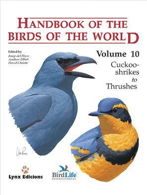 HANDBOOK OF THE BIRDS OF THE WORLD. VOL.10 *