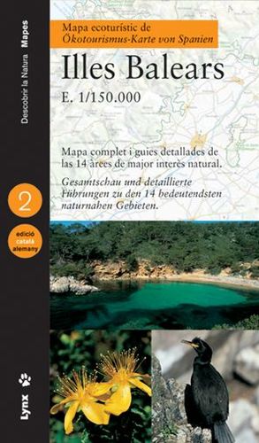 MAPA ECOTURÍSTIC DE LES ILLES BALEARS (CATALÀ/ALEMANY)