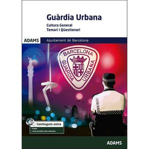 CULTURA GENERAL GUARDIA URBANA AJUNTAMENT DE BARCELONA. *